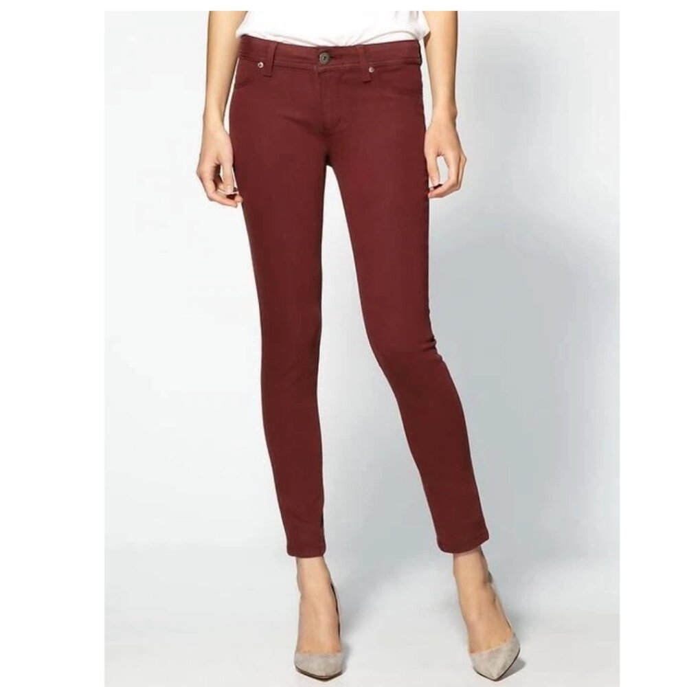 DL1961 Emma Instasculpt Legging Skinny Jeans - Color Garnet Size 29